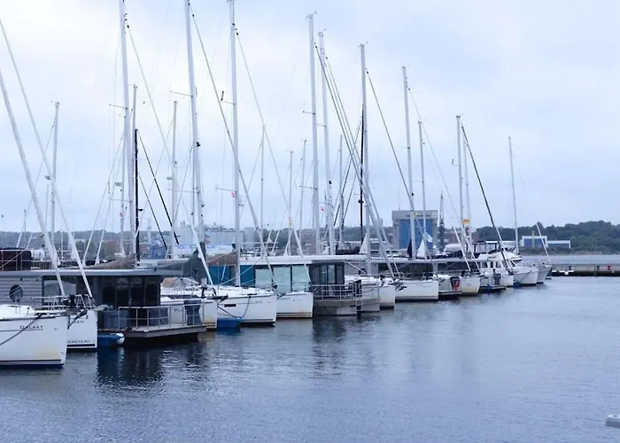 Hausboot Fjord Meeresbrise Mit Dachterrasse In Flensburg